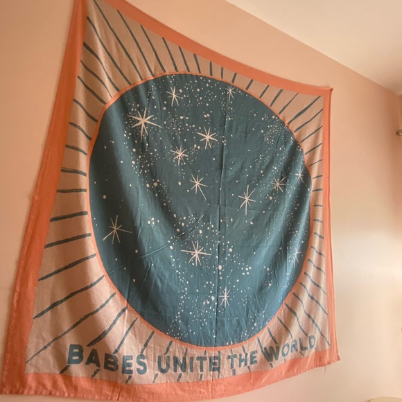 Urban Outfitters Other - Urban Outfitters, “babes unite the world tapestry”